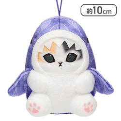 【藤紫】mofusand海の生き物にゃん〜和〜マスコット