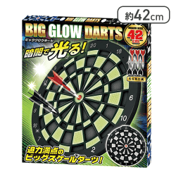 【ブラック】ビッグGLOWダーツ10