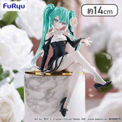 初音ミク ぬーどるストッパーフィギュア FlowerFairyー白薔薇ー