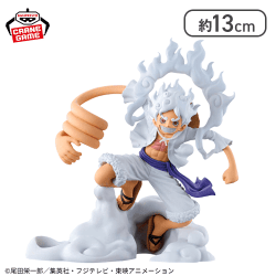 【ペンスタンド】ワンピース フィグライフ! モンキー・D・ルフィ-ギア5-vol.1＆vol.2