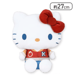 【ハローキティ】サンリオキャラクターズ グレイッシュハングアウトドールBIGタイプ1