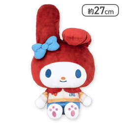 【マイメロディ】サンリオキャラクターズ グレイッシュハングアウトドールBIGタイプ1