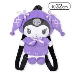 【クロミ】マイメロディ♡クロミ 月夜のメロクロぬいぐるみリュック3