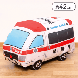 【救急車】トミカ 特大サイズぬいぐるみvol.7