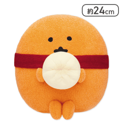 【もぐらコロッケ】ナガノキャラクターズ赤いマフラーのくま&もぐらコロッケBIGぬいぐるみ