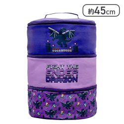 【エンダードラゴン】マインクラフト 大きな三段収納バスケット