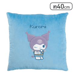 【クロミ】サンリオキャラクターズ グレイッシュハングアウトもこっとクッション2