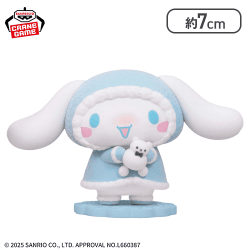 【シナモロール】サンリオキャラクターズ Fluffy Puffy〜ハローキティ＆シナモロール〜