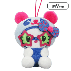 【スター】パンダ ハローキティ レトロサングラスマスコット