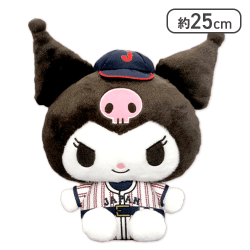 【クロミ】侍ジャパン×サンリオキャラクターズ 野球日本代表「侍ジャパン」BIGぬいぐるみvol.2