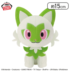 【ニャオハ】ポケットモンスター ぬいぐるみ〜ニャース・エネコ・ニャオハ〜