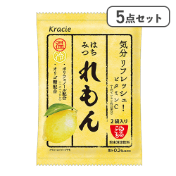 【5点セット】ゆるここち　はちみつれもん※賞味期限:2028/02/29