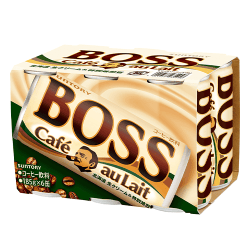 ボス カフェオレ 6缶パック※賞味期限:2026/12/31