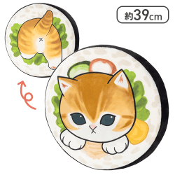 【太巻きにゃん】mofusand低反発クッション〜寿司にゃん〜