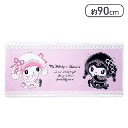 マイメロディ♡クロミ 月夜のメロクロラバーマット