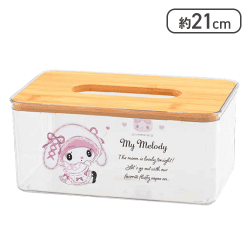 【マイメロディ】マイメロディ♡クロミ 月夜のメロクロクリアティッシュケース