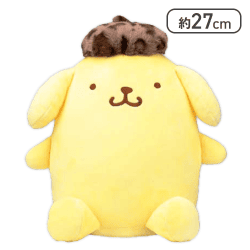 【ポムポムプリン】サンリオキャラクターズ ヒョウ柄ドールBIGタイプ2