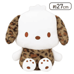 【ポチャッコ】サンリオキャラクターズ ヒョウ柄ドールBIGタイプ1