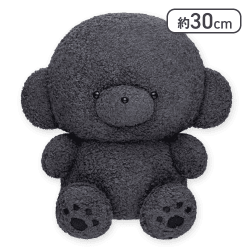 【じょせまる（くろ）】じょせまるBIGぬいぐるみ2