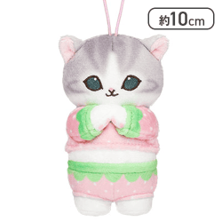 【いちご】mofusandパジャマにゃんマスコット2