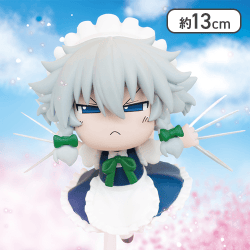 東方Project ゆっくり風デフォルメフィギュア十六夜咲夜