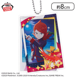 【シルバー＆ホウオウ】ポケモンマスターズ EX ツインアクリルキーホルダーvol.2