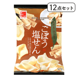 【12点セット】ごぼう塩せん ※賞味期限:2026/07/16