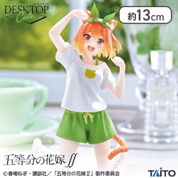 五等分の花嫁∬ Desktop Cute フィギュア 中野四葉〜描き下ろしCat room wear ver.〜