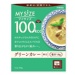 100kcalマイサイズグリーンカレー※賞味期限:2026/08/31＜50CPキャッチャー＞