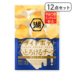 【12点セット】プライドポテト 心とろけるチーズ ※賞味期限:2026/08/31
