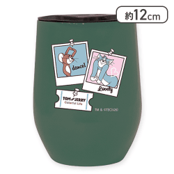 【グリーン】トムとジェリー フタ付サーモタンブラ－Ver.2