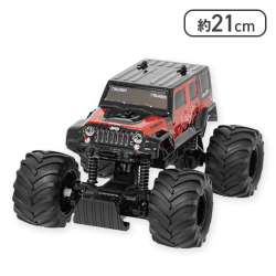 【レッド】RC JEEP WRANGLER SUPER BIG WHEEL
