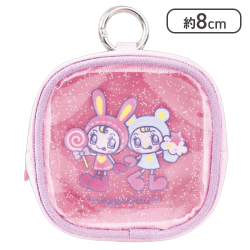 【メゾピアノ】ナルミヤキャラクターズ 窓つきスクエアポーチ