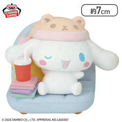 【シナモロール】サンリオキャラクターズ なかよしメモリーズ おうちでリラックスタイム〜シナモロール＆ポムポムプリン〜