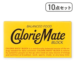 【10点セット】カロリーメイト ブロック チーズ味※賞味期限:2027/02/28