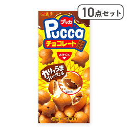 【10点セット】プッカチョコレート※賞味期限:2027/01/31