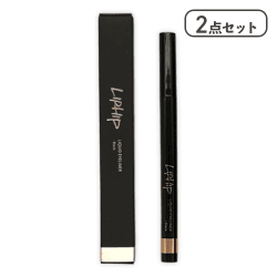 【2点セット】【#BLACK】LIPHIP リキッドアイライナー