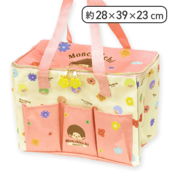 【ピンク】モンチッチ 保温保冷バッグVER.2