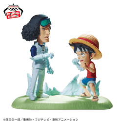 ワンピース ワールドコレクタブルフィギュア ログストーリーズ-モンキー・D・ルフィVSクザン-