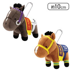 【スペシャルウィーク＆エアグルーヴ】サラブレッドコレクション復刻マスコットBC