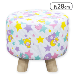 【ホワイト】モンチッチ くつろぎスツール