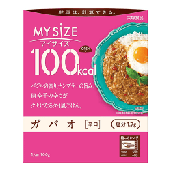 100kcalマイサイズ ガパオ 辛口 ※賞味期限:2027/01/31＜50CPキャッチャー＞