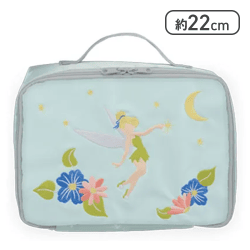 【ティンカー・ベル】ディズニーキャラクター プラチナムザッカ刺繍バニティポーチ