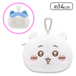 【ちいかわ】ちいかわぬいぐるみパスケースポーチ