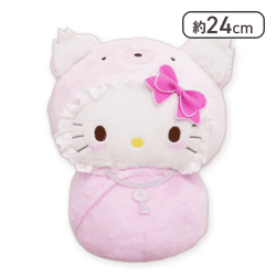 【チャーミーキティ】サンリオキャラクターズ ラテクマベビーおくるみBIGぬいぐるみvol.1