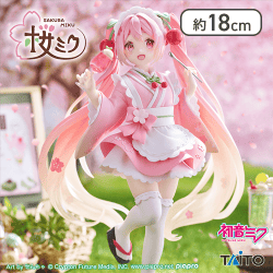 桜ミク Coreful フィギュア 〜描き下ろし和風喫茶ver.〜