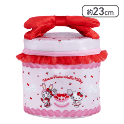 【レッド】Mezzo Piano×Hello Kitty バニティポーチ