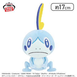 【メッソン(ノーマル)】ポケットモンスター いろんなおかおぬいぐるみ〜コダック・メッソン〜