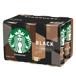 スターバックスMY COFFEE TIMEブラック 6缶パック※賞味期限:2026/12/31