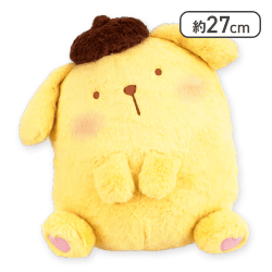 【ポムポムプリン】サンリオキャラクターズ ふんわりおすわりドールBIGタイプ2